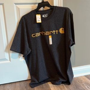 Carhartt Loose fit heavyweight short sleeve logo graphic T-Shirt